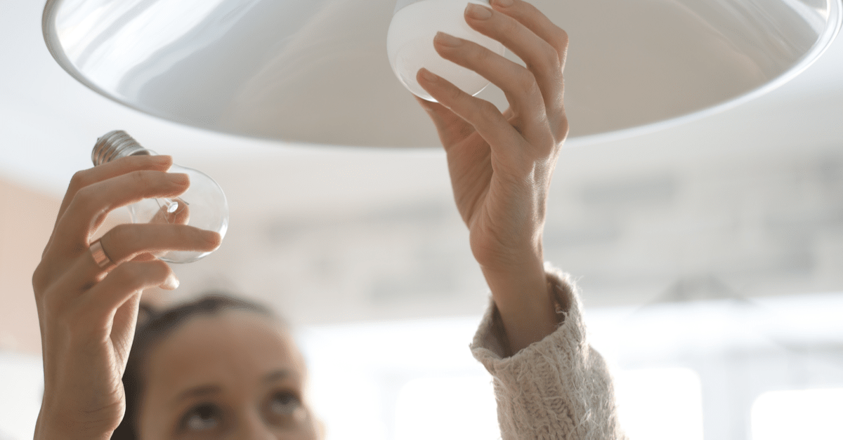 Installing LED bulbs